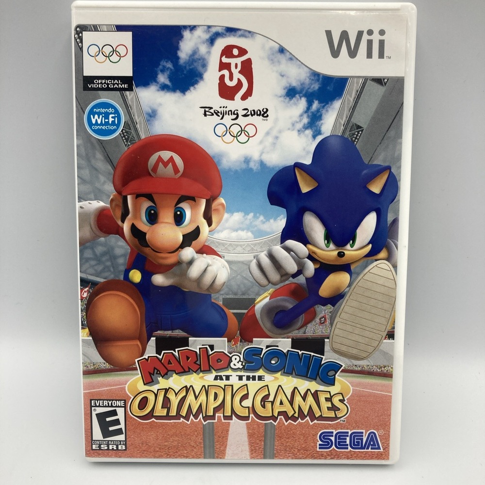 Nintendo Wii Mario & Sonic at the Olympic‎ Games Complete with Manual
